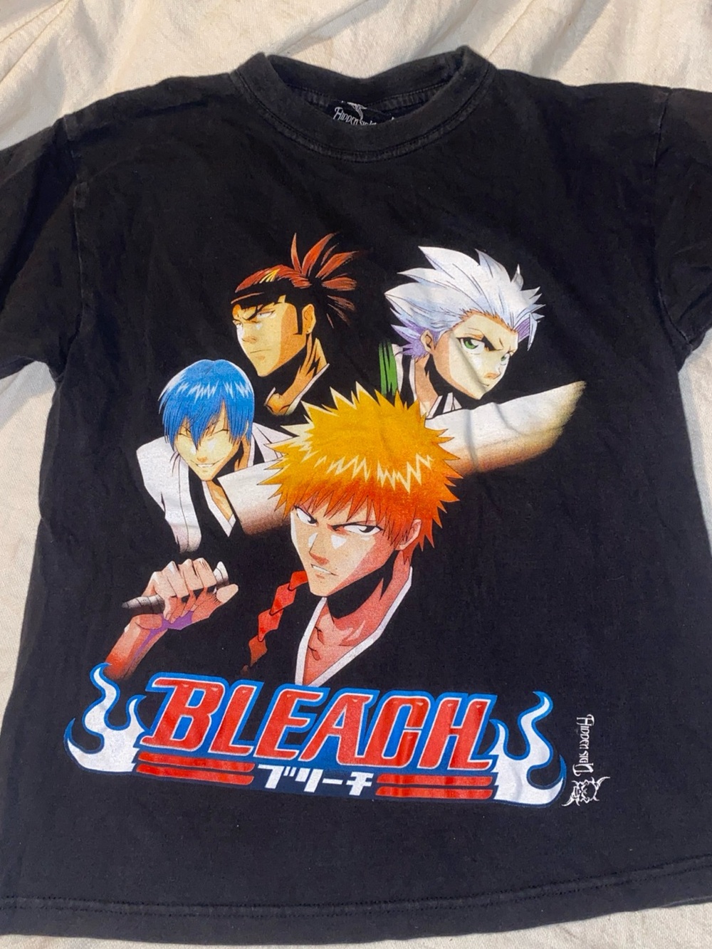 Bleach Hidden Sign T Shirt Mens Size XS